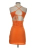 Peppermayo Orange Cocktail Dress Size 2 - photo 2