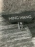 MING WANG Black Cardigan Size XL - photo 7
