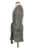 H&M 100% Polyester Animal Print Silver Casual Dress Size S - photo 5