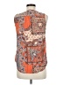Artisan NY Orange Sleeveless Blouse Size M - photo 2