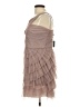 BCBGMAXAZRIA 100% Polyester Tan Cocktail Dress Size 12 (petite) - photo 5