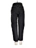 Unbranded 100% Cotton Chevron-herringbone Black Jeans Size 8 - photo 2