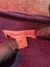 Coldwater Creek 100% Acrylic Solid Purple Jacket Size S - photo 6