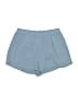 Shein 100% Cotton Blue Shorts Size 6 - photo 1