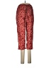 Joyfolie 100% Polyester Paisley Red Casual Pants Size 8 - photo 1