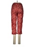 Joyfolie 100% Polyester Paisley Red Casual Pants Size 8 - photo 2