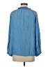 Dylan Blue 3/4 Sleeve Blouse Size S - photo 2