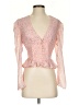 Divine Heritage 100% Polyester Pink 3/4 Sleeve Blouse Size XS - photo 1
