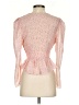 Divine Heritage 100% Polyester Pink 3/4 Sleeve Blouse Size XS - photo 2