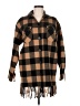 Sandro Plaid Brown Coat Size EU (FR) 40 / US 8 - photo 1