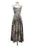 ALLSAINTS Animal Print Brown Cocktail Dress Size XS - photo 1