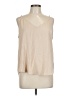 Shein Curve 100% Polyester Tan Sleeveless Blouse Size 12 Plus (0) - photo 1