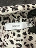 Greylin 100% Recycled Polyester Animal Print Silver Long Sleeve Blouse Size S - photo 7