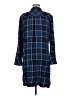 Rails 100% Rayon Plaid Blue Casual Dress Size M - photo 2