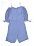 Iz Byer Solid Blue Romper Size 16 - photo 1