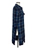 Rails 100% Rayon Plaid Blue Casual Dress Size M - photo 4