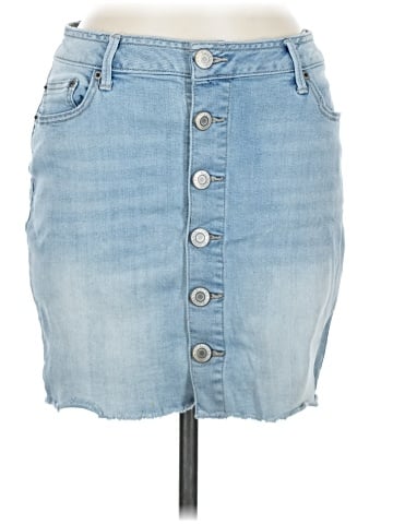 Maurices Denim Skirt (view 1)