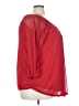 Always Indigo 100% Polyester Red 3/4 Sleeve Blouse Size 3X - photo 4