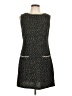 Max Studio 100% Polyester Tweed Gray Cocktail Dress Size L - photo 1