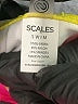 Scales Print Yellow Swimsuit Top Size XXL - photo 4