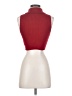 Shein 100% Polyester Red Sweater Vest Size 2 - photo 2