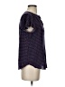 Draper James 100% Rayon Blue Short Sleeve Blouse Size S - photo 4