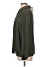 Pleione 100% Polyester Green Long Sleeve Blouse Size L - photo 5