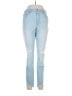 Universal Thread Color Block Blue Jeans Size 8 - photo 1