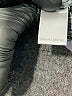 Avenue 100% Polyester Stripes Silver Short Sleeve Blouse Size 14 - 16 Plus - photo 8