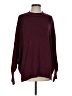 Free People Solid Burgundy Pullover Sweater Size XS - photo 1