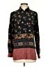 ETRO Print Black Long Sleeve Blouse Size EU (IT) 40 / US 4 - photo 1