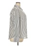 Worthington 100% Polyester Stripes Ivory Long Sleeve Blouse Size XXL - photo 4
