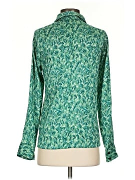 Dries Van Noten Long Sleeve Silk Top (view 2)