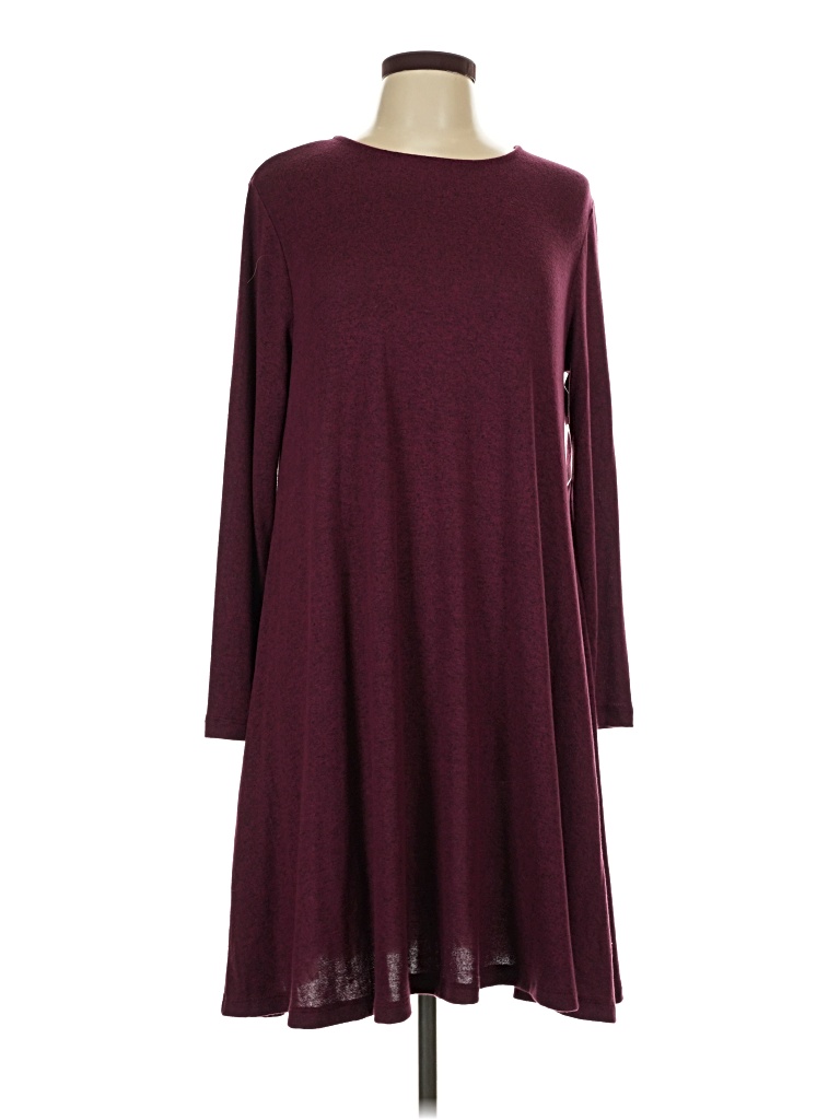 Old Navy Casual Dress In Burgundy