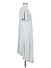 Easel Stripes Gray Casual Dress Size S - photo 4