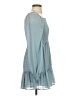 1.State 100% Polyester Solid Blue Casual Dress Size XS - photo 4