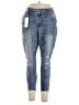 Indigo Rein Color Block Blue Jeans Size 20 - photo 1