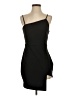 Just Quella Solid Black Cocktail Dress Size 4 - 6 - photo 1