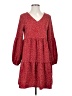 Unbranded Polka Dots Red Casual Dress Size S - photo 1