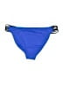 L Space Color Block Blue Swimsuit Bottoms Size L - photo 2