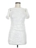 Hello Molly Silver Cocktail Dress Size 6 - photo 1