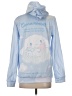 Unbranded 100% Polyester Blue Pullover Hoodie Size S - photo 2