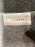 Six/Fifty 100% Cotton Hearts Gray Pullover Sweater Size S - photo 7