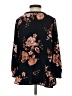 Maurices 100% Polyester Black 3/4 Sleeve Blouse Size XS - photo 2