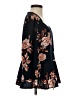 Maurices 100% Polyester Black 3/4 Sleeve Blouse Size XS - photo 4