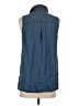 J.Jill Solid Blue Sleeveless Button-Down Shirt Size XS - photo 2