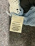 Sincerely Jules 100% Acrylic Color Block Blue Ivory Pullover Sweater Size S - photo 8