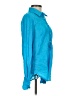 J.Crew 100% Cotton Teal Long Sleeve Blouse Size 0 - photo 1