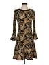 MICHAEL Michael Kors Paisley Gold Cocktail Dress Size XS - photo 1