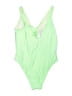 ELOQUII Solid Green One Piece Swimsuit Size 14 - photo 2